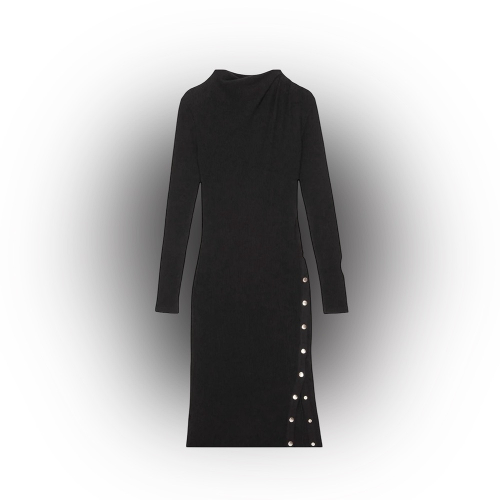 Nation Ltd. Ledi side snap dress. size small